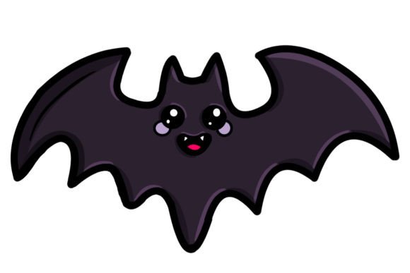 Download Cute Bat Halloween Character - Halloween character Collection